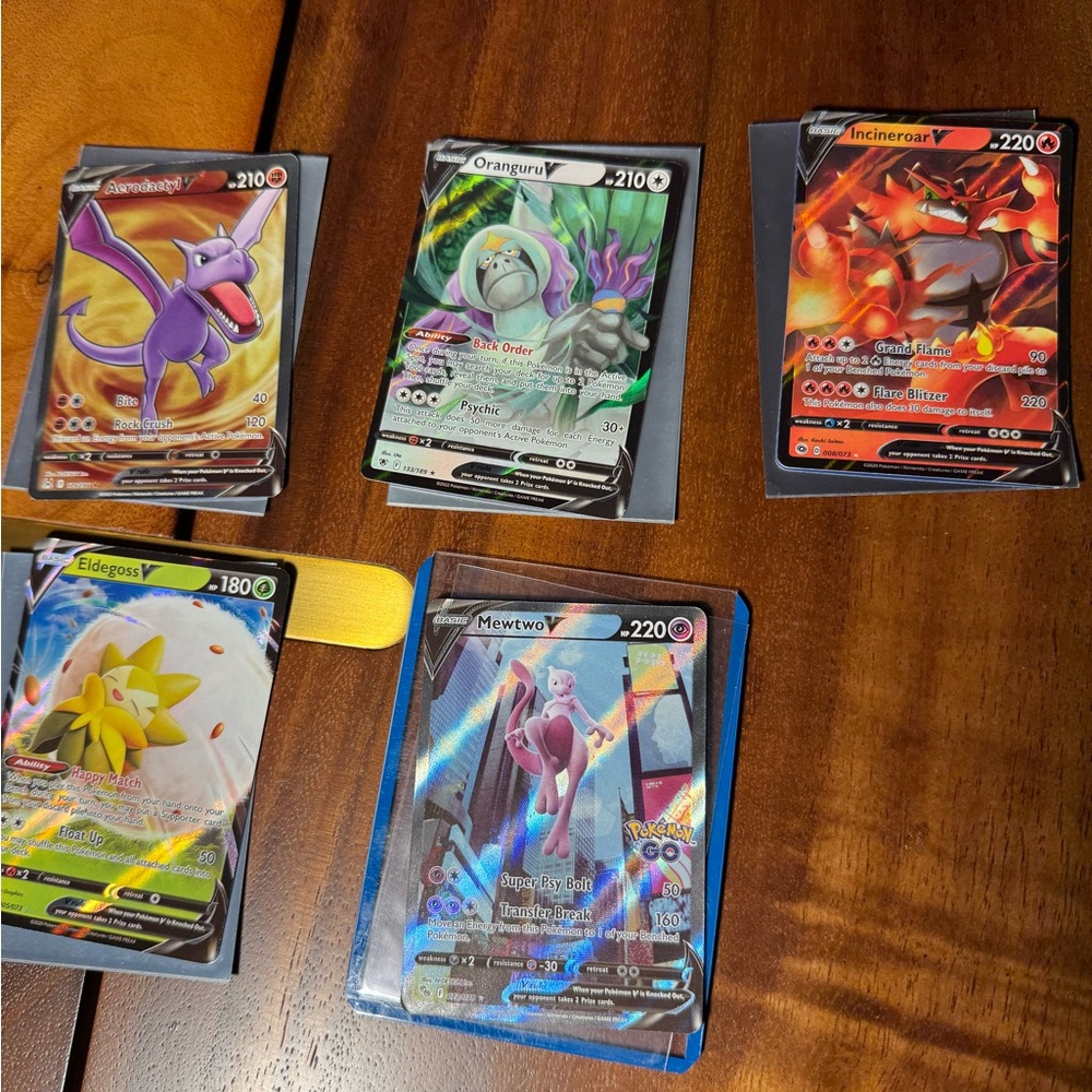 Pokemon v card lot